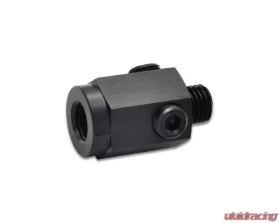 Vibrant Performance Anodized Black 14mm x 1.5 Extender Fitting with 1/8" NPT Ports - 10596