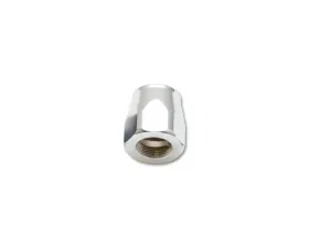 Vibrant Performance Anodized Silver -10AN Hose End Socket