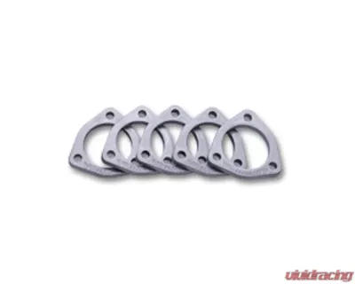 Vibrant Performance Box of 5 2.5" 2-Bolt 304 Stainless Steel Exhaust Flanges - 1472