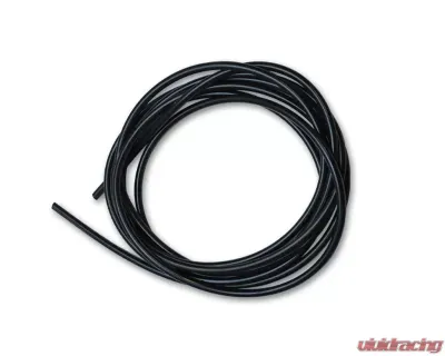 Vibrant Performance Gloss Black Silicone Vacuum Hose Bulk Pack 0.75" I.D. and 10' Long - 2108