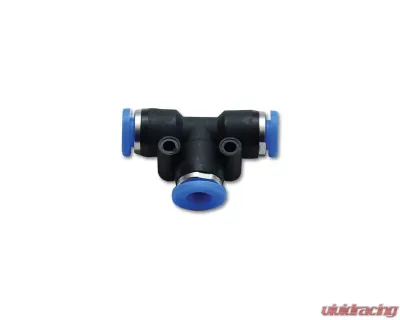 Vibrant Performance One-Touch 1/4" (6mm) Tee Union Fitting - 2677