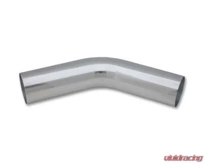 Vibrant Performance Polished 4" Aluminum 45 Degree Bend - 2875