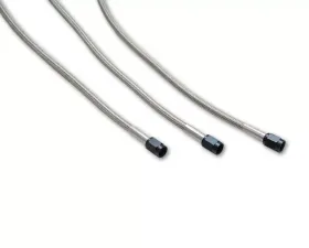 Vibrant Performance 2' PTFE lined Stainless Steel Oil Feed Kit with -3AN Female Fittings