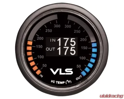 Revel VLS 52mm Intercooler Dual Temp Gauge - 1TR1AA006R