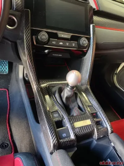 Revel GT Dry Carbon Center Console Side Panel (Left & Right) Honda Civic 16-18 - 1TR4GT0AH09