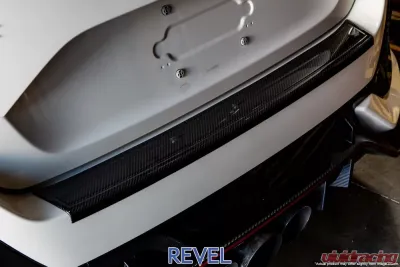 Revel GT Dry Carbon Rear Bumper Applique Honda Civic Type-R & Hatchback 2017-2021 - 1TR4GT0AH11