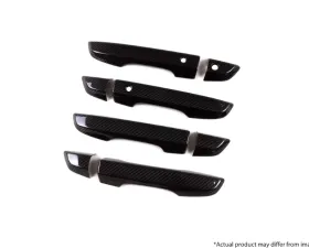 Revel GT Dry Carbon Outer Door Handle Cover Set (FL, FR, RL, RR) Honda Civic 16-18