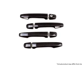 Revel GT Dry Carbon Door Handle Covers (FL, FR, RL, RR) Subaru WRX | STI 2015-2021
