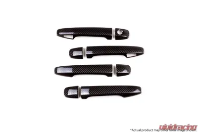 Revel GT Dry Carbon Door Handle Covers (FL, FR, RL, RR) Subaru WRX | STI 2015-2021 - 1TR4GT0AS10