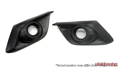 Revel GT Dry Carbon Fog Light Cover (Left & Right) Mazda Mazda 3 14-17 - 1TR4GT0BM04