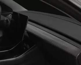 Revel GT Dry Carbon Front Center Panel Matte Carbon Tesla Model 3 2017+