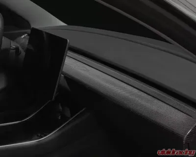 Revel GT Dry Carbon Front Center Panel Matte Carbon Tesla Model 3 2017+ - 1TR4GT1AX02M