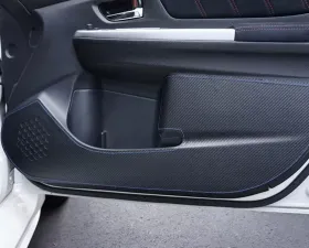 Revel GT Design Kick Panel Cover with Blue Stitch Subaru WRX | STI 2016-2021