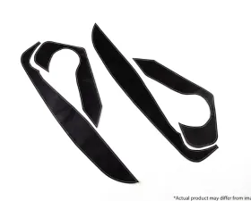Revel GT Design Kick Panel Cover with White Stitch Toyota Supra A90 2020-2024