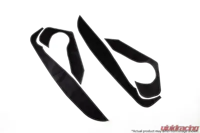 Revel GT Design Kick Panel Cover with White Stitch Toyota Supra A90 2020-2024 - 1TR5GDAT02W