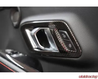 Revel GT Dry Carbon Inner Door Handle Cover Toyota GR Supra 2020-2024 - 1TR4GT0AT03