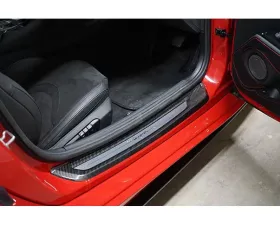 Revel GT Dry Carbon Door Sill Plates Inner Toyota GR Supra 2020-2024