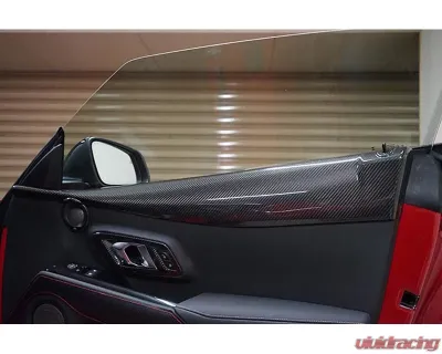 Revel GT Dry Carbon Door Trim Cover  Toyota GR Supra 2020-2024 - 1TR4GT0AT01