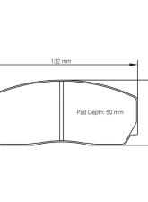 Pagid Racing Front | Rear Brake Pads RSL 1 Yellow Audi | BMW | Lancia | Nissan | Renault                                     - 1270 RSL1 - Image 2