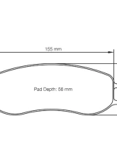 Pagid Racing Front Brake Pads RSL 1 Yellow Porsche 991 GT3 Cup 2013+                                     - 4920 RSL1 - Image 2
