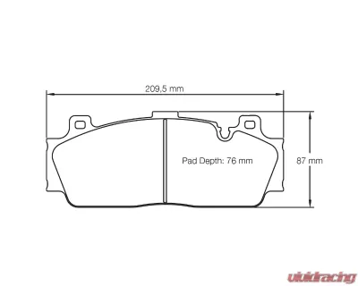 Pagid Racing Front Brake Pads RSL 29 Yellow BMW M2 Competition | M4 | M5 | M6 2011+ CLEARANCE - 4934 29