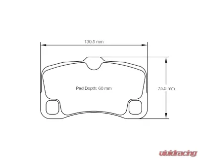 Pagid Racing Front Brake Pads RSL 19 Yellow Porsche 997 GT3 | GT3 Cup | GT3 Rally | GT3 RS - 8006 19