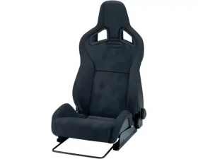 Recaro Black Nardo/Black Artista Passenger Cross Sportster CS 3 Point Seat with Grey Logo