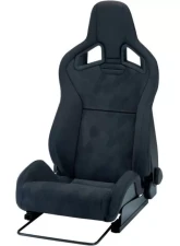 Recaro Black Nardo/Black Artista Passenger Cross Sportster CS 3 Point Seat with Grey Logo                                     - 414.00.2351 - Image 5