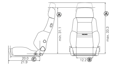 Recaro Expert M Reclineable Seat                                     - LHW.00.000.3168 - Image 2