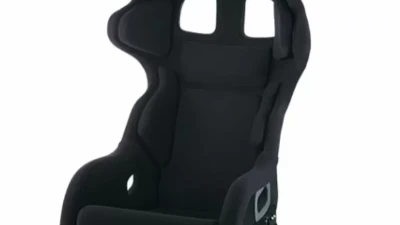 Recaro Velour Black Carbon Fiber P1300 GT Racing Seat                                     - 071.71.0995-01 - Image 3