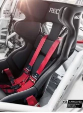 Recaro Velour Black Carbon Fiber P1300 GT Racing Seat                                     - 071.71.0995-01 - Image 2