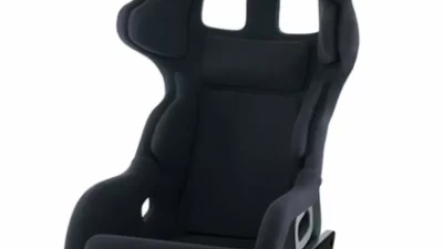 Recaro Velour Black Carbon Fiber P1300 GT-LW Racing Seat                                     - 071.87.0995-01 - Image 3