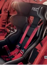 Recaro Velour Black Carbon Fiber P1300 GT-LW Racing Seat                                     - 071.87.0995-01 - Image 2