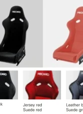 Recaro FRP Suede Grey Pole Position N.G. Racing Seat                                     - 071.95.LS19-01 - Image 5