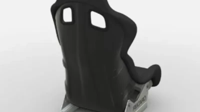 Recaro Velour Black GFRP ProFI XL Racing Seat                                     - 071.96.UU11-01 - Image 3