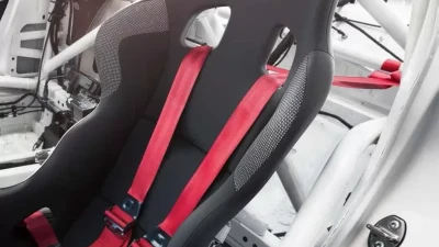 Recaro Velour Black GFRP ProFI XL Racing Seat                                     - 071.96.UU11-01 - Image 5