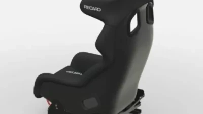 Recaro Velour Black SPA Kevlar-Carbon Fiber Pro Racer Racing Seat                                     - 071.36.0630-01 - Image 2