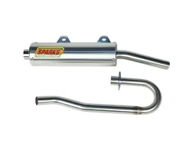 Sparks Racing X-4 Stainless Steel Exhaust System Honda 2001 TRX 250EX