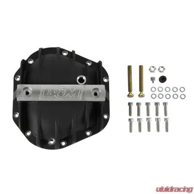 B&M Cast Aluminum Differential Cover for Dana 60/70 - Black - 11314