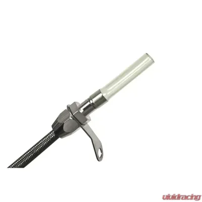 B&M Aluminum Braided Dipstick, Fits TH-350 Transmission - 22165