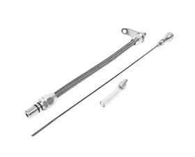 B&M Aluminum Braided Dipstick, Fits TH-400 Transmission
