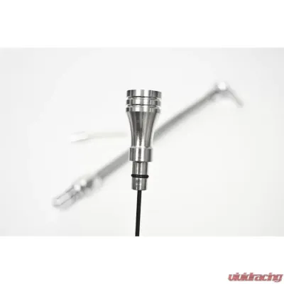 B&M Aluminum Braided Dipstick, Fits TH-400 Transmission - 22166