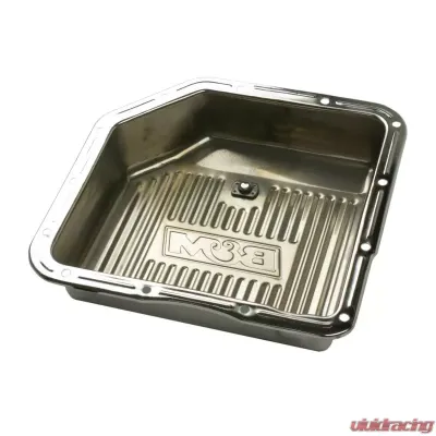 B&M Chrome Deep Transmission Pan For TH 350 Transmission - 30289