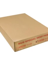 B&M Chrome Deep Transmission Pan For TH 350 Transmission                                     - 30289 - Image 3