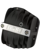 B&M Cast Aluminum Differential Cover for Ford 9.75" - Black Rear                                     - 41298 - Image 5