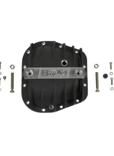 B&M Cast Aluminum Differential Cover for Ford 9.75" - Black Rear                                     - 41298 - Image 3