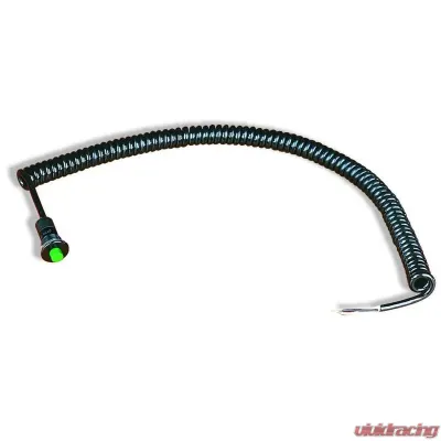 B&M Green Button Momentary Switch - 46003
