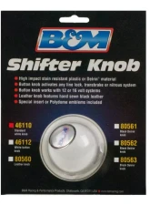 B&M White Knob                                     - 46110 - Image 3
