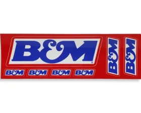 B&M Decal