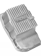 B&M Cast Aluminum Trans Pan for 6L80E - Natural                                     - 70392 - Image 5